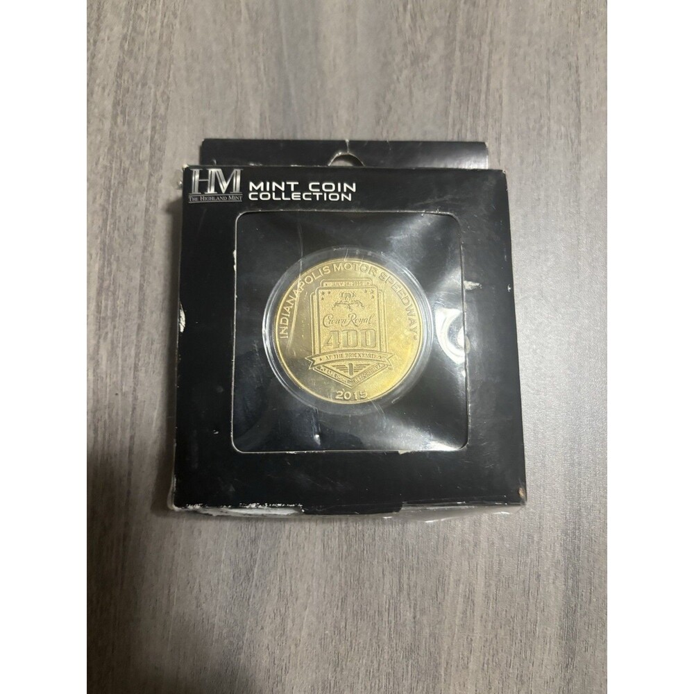 Highland Mint Indianapolis 500 2015 Auto Racing Collectible Coin